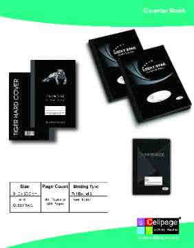 Exercise Books / Counter Books
